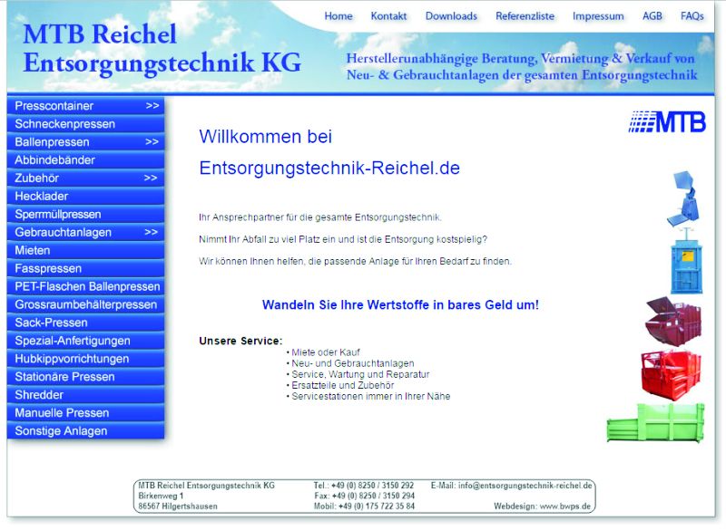 Reichel honlap - PRove Kommunikáció referencia
